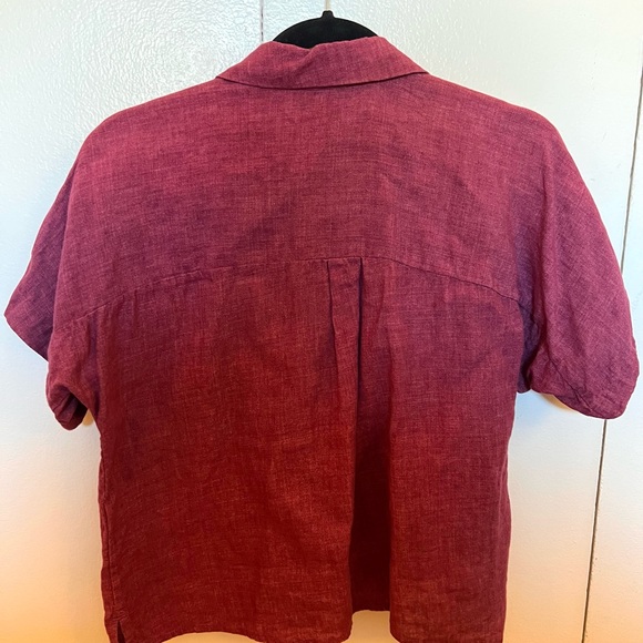 Eileen Fisher Organic Linen Top - Picture 3 of 6